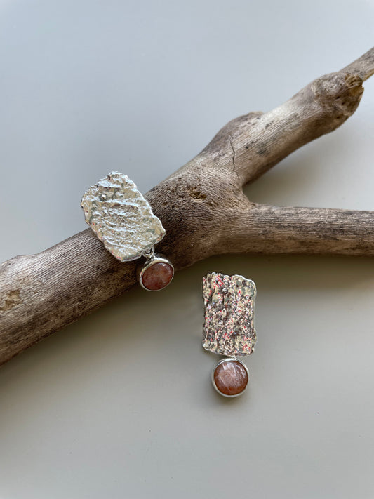 Plata Reticulada Earrings