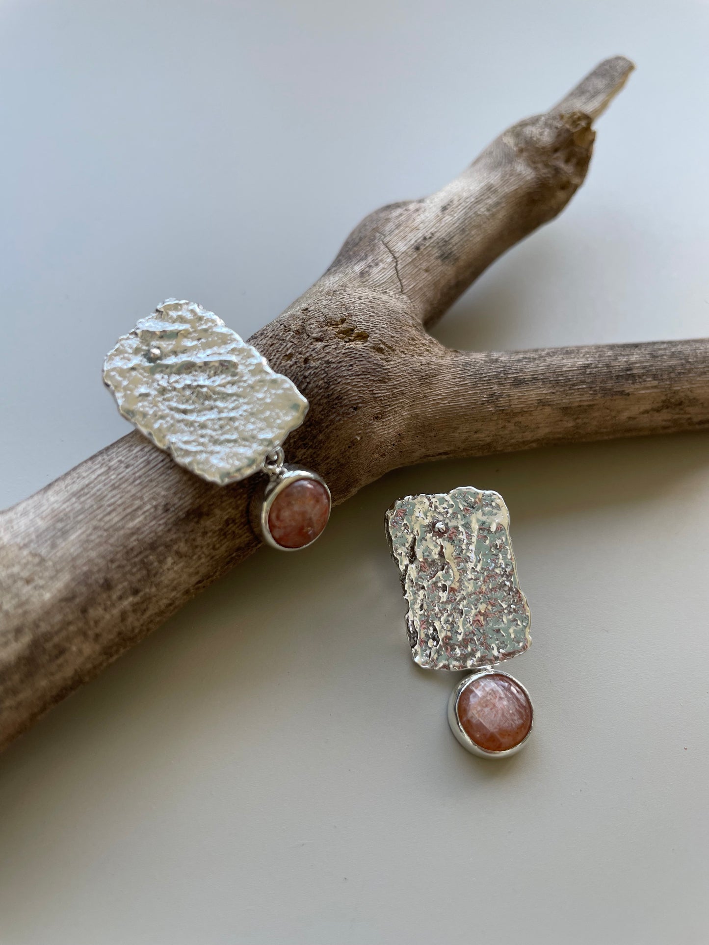 Plata Reticulada Earrings